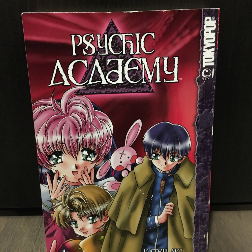 Psychic Academy Vol 1 Manga English - Katsu Aki Tokyopop Paperback Comic